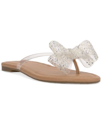 I.N.C. International Concepts - Women's Mabae Bow Flat Sandals