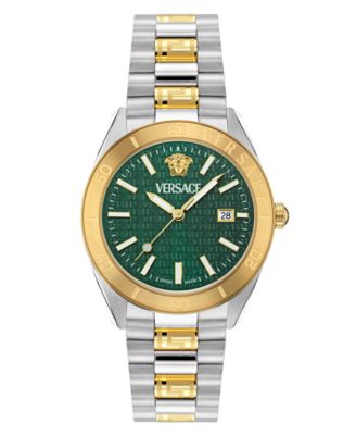 Versace - Men's Swiss Two-Tone Stainless Steel Bracelet Watch 42mm