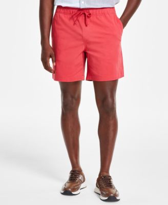 Club Room - Men's Regular-Fit 7" Drawstring Shorts