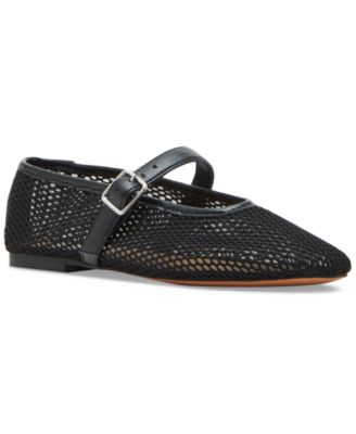Steve Madden - Women's Dreaming Mesh Mary Jane Flats