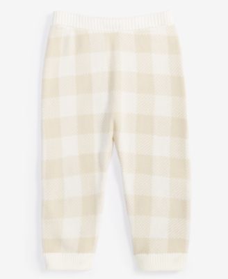 First Impressions - Baby Cotton Check Pants
