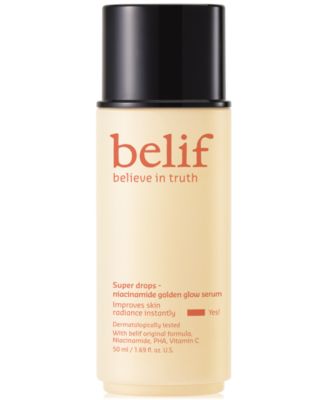 Belif - Super Drops Niacinamide Golden Glow Serum, 1.69 oz.