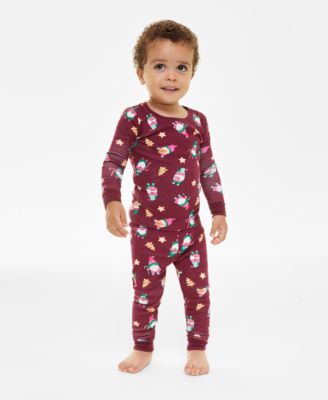 Holiday Lane - Baby & Toddler Gnomes Cotton Snug-Fit Pajama Set