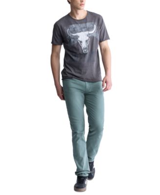Buffalo David Bitton - Men's Tilton Ox Skull Graphic T-Shirt
