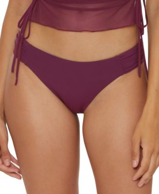 Becca - Women's Muse Side-Ruched Bikini Bottoms