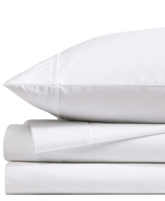 Kenneth Cole New York - 200 Thread Count Cotton Percale 3 Piece Sheet Set, Twin