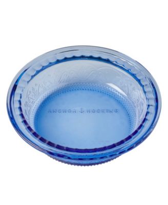 Anchor Hocking - 9.5" Laurel Embossed Pie Dish