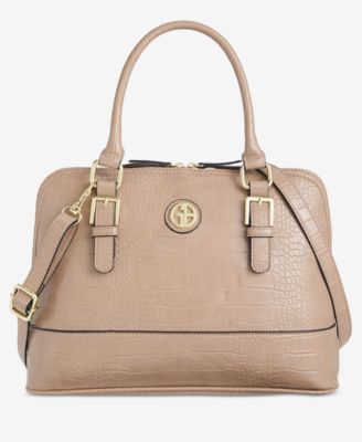 Giani Bernini - Croc Dome Medium Satchel