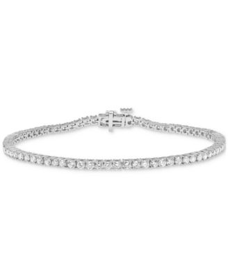 Macy's - Diamond Tennis Bracelet (3 ct. t.w.) in 14k White Gold