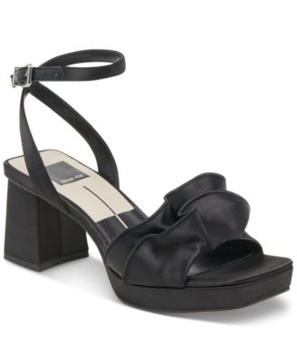 Dolce Vita - Women's Cheer Ruffled Platform Dress Sandals