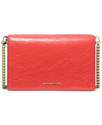 Michael Kors - Jet Set Small Leather Flap Chain Crossbody