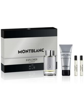 Montblanc - Men's 4-Pc. Explorer Platinum Eau de Parfum Gift Set