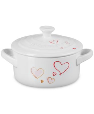 Le Creuset - Stoneware Mon Coeur Classic Round Mini Cocotte