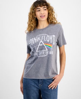 Love Tribe - Juniors' Pink Floyd Graphic-Print Tee