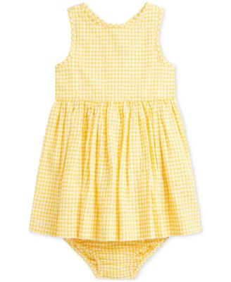 Polo Ralph Lauren - Baby Cotton Gingham Seersucker Dress