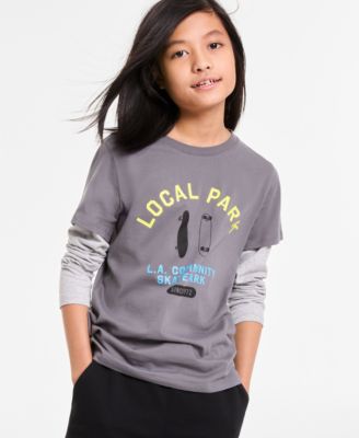 Epic Threads - Little & Big Boys Layered-Look Local Park Graphic T-Shirt