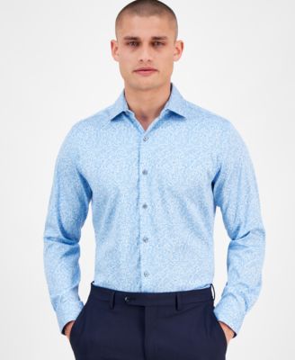Bar III - Men's Slim-Fit Daniel Floral Dress Shirt