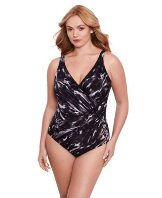 Miraclesuit - Women's Tempest Oceanus Tummy-Control One-Piece Swimsuit