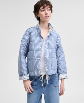 And Now This - Women's Quilted Reversible Relaxed-Fit Jacket