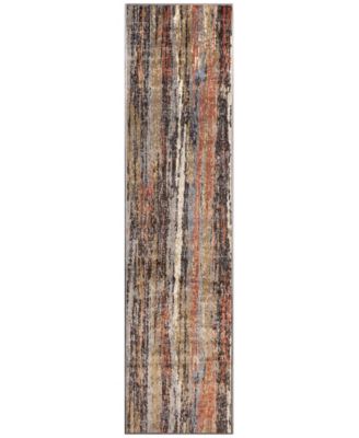 Liora Manne' - Ariana Brushstrokes 1'11"x7'6" Runner Area Rug