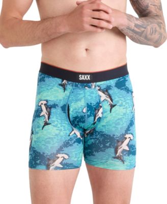 SAXX - Men's Multi-Sport Printed Mesh Boxer Briefs