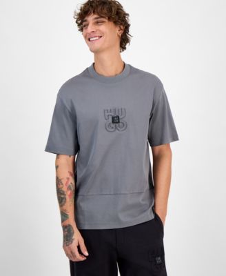Hugo Boss - Men's Debostac Relaxed-Fit Logo Graphic T-Shirt