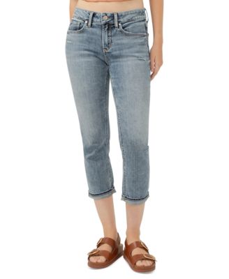 Silver Jeans Co. - Women's Suki Mid-Rise Capri Jeans