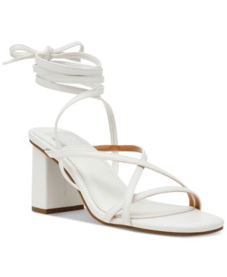 DV Dolce Vita - Women's Haze Strappy Lace-Up Block-Heel Dress Sandals
