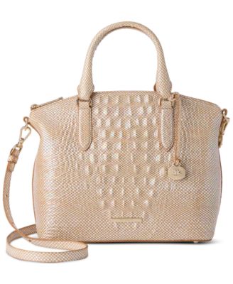 Brahmin - Duxbury Cobalt Potion Melbourne Medium Leather Satchel