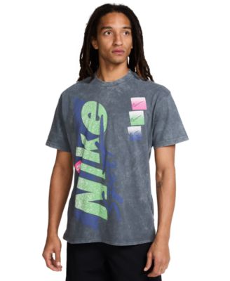 Nike - Men's M90 Short Sleeve Crewneck Logo Graphic T-Shirt