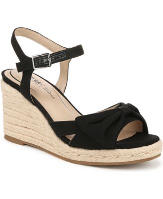 LifeStride - Women's Tahlia Open RoundToe Espadrille Wedge Sandals