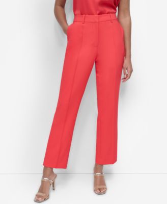 DKNY - Petite Front Seam Fit & Flare Pants