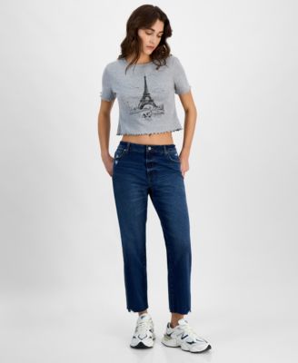 Tinseltown - Juniors' Mid-Rise Carpenter Skinny Jeans