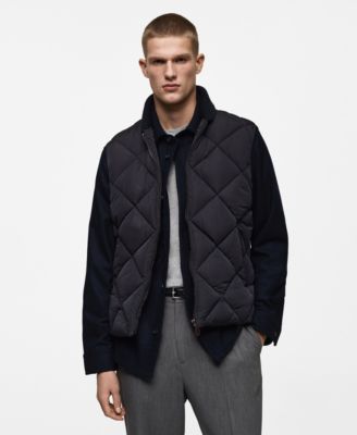 MANGO - Men's Water-Repellent Quilted Vest