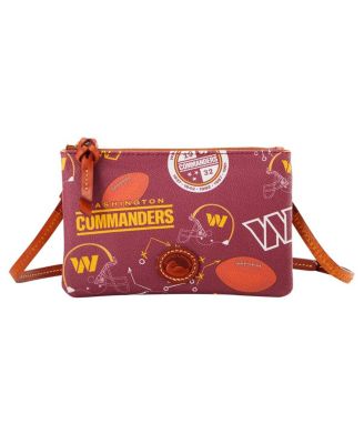 Dooney & Bourke - Washington Commanders Top Zip Crossbody Purse