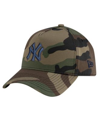 New Era - Men's Camo New York Yankees Woodland Team Pop 9FORTY A-Frame Adjustable Hat