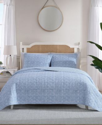 Nautica - Floral Park Cotton Reversible 2 Pc. Quilt Set, Twin