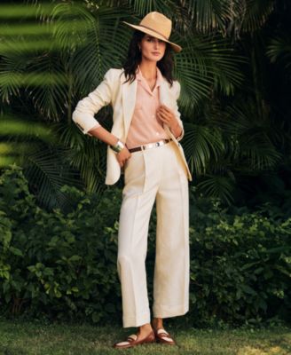 Lauren Ralph Lauren - Women's Relaxed-Fit Crepe Shirt