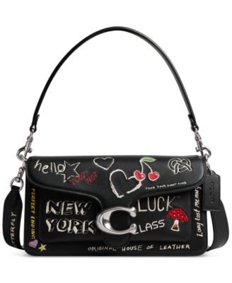 COACH - Tabby Small Leather Shoulder Bag 26 with Sketch Print