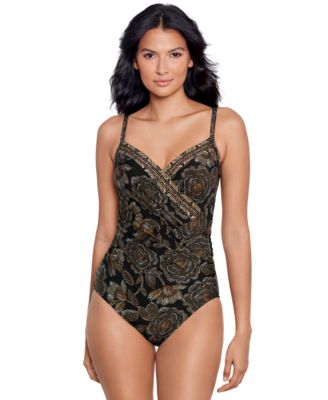Miraclesuit - Women's Petal Pusher Gali Underwire One Piece Swimsuit