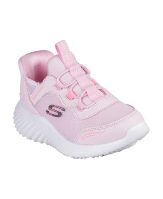 Skechers - Toddler Girls Slip-ins: Bounder - Simple Cute Casual Sneakers from Finish Line