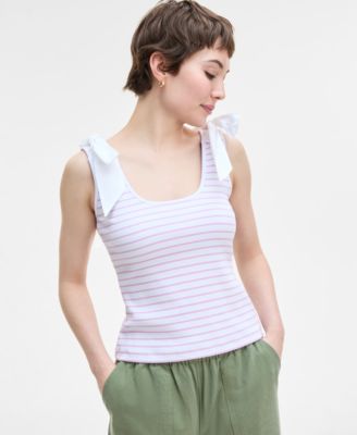 On 34th - Women's Bow-Shoulder Tank Top
