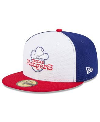 New Era - Men's Royal/Red Texas Rangers 2025 MLB Clubhouse 59FIFTY Fitted Hat