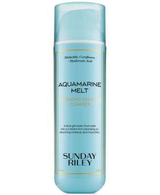 Sunday Riley - Aquamarine Melt Hydrating Gel-Balm Cleanser, 4.7 oz.