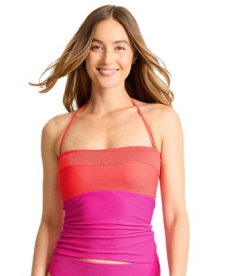 Tommy Bahama - Women's Colorblocked Convertible Bandini Top