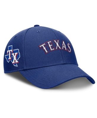 Nike - Men's Royal Texas Rangers Rise Gaberdine Adjustable Hat