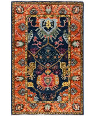 ADORN HAND WOVEN RUGS - Serapi M1945 3'2''x4'11'' Area Rug