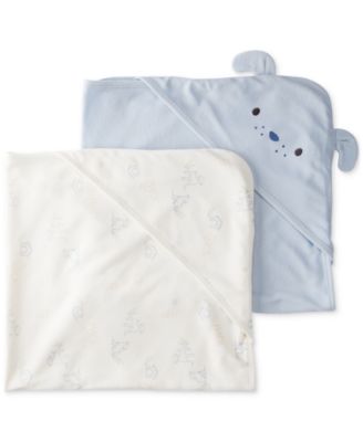 Carter's - Baby Boys Hooded Terry Towels, 2 Pack