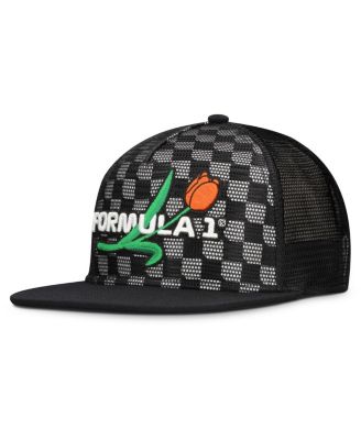 Formula 1 - Men's Black Drift All-Around Mesh Adjustable Hat