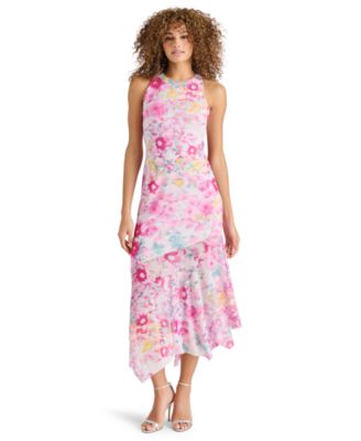 Steve Madden - Women's Lanetta Asymmetric-Hem Maxi Dress